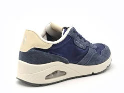 Skechers 183053 UNO Bleu Baskets Basses Homme