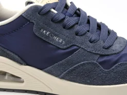 Skechers 183053 UNO Bleu Baskets Basses Homme