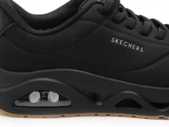 Skechers 183420 UNO Noir Baskets Basses Homme