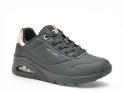 Skechers 177094 UNO Noir Baskets Basses Femme