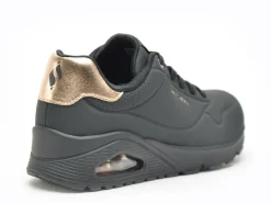 Skechers 177094 UNO Noir Baskets Basses Femme