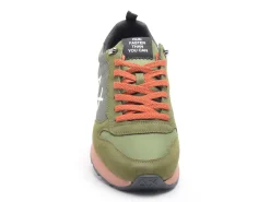 Sun 68 TOM SNAKE Z45104 Kaki Baskets Basses Homme