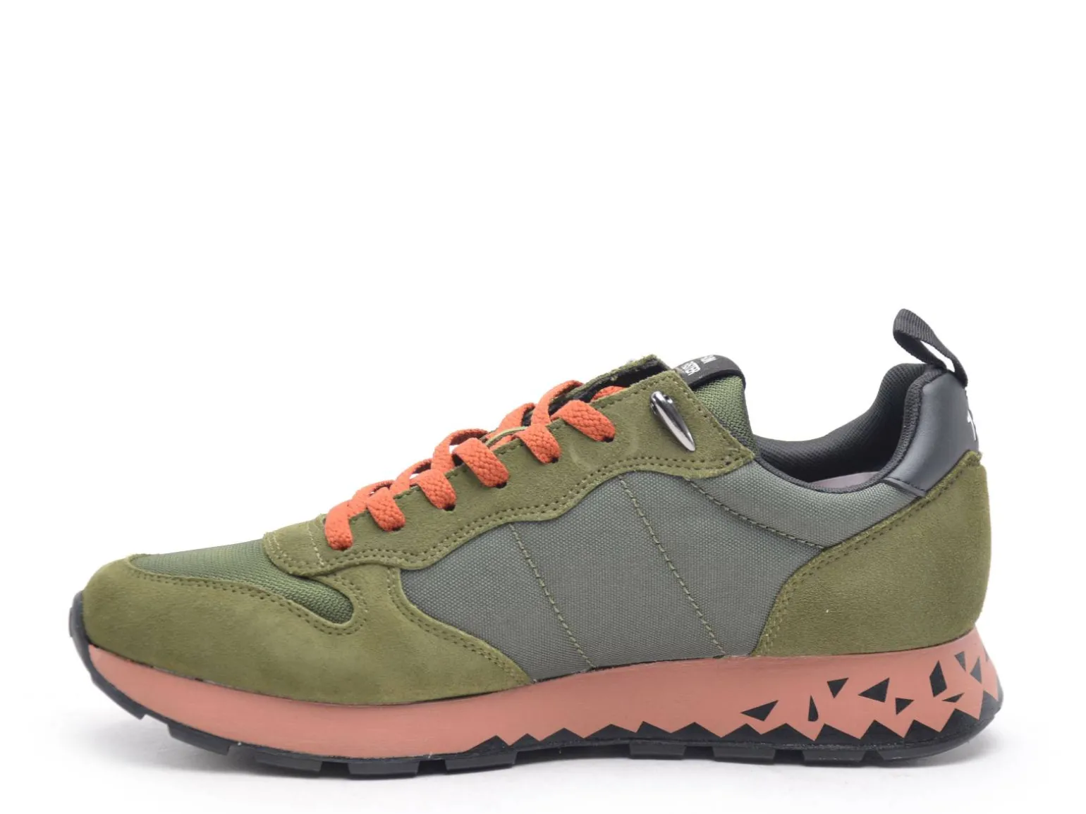 Sun 68 TOM SNAKE Z45104 Kaki Baskets Basses Homme