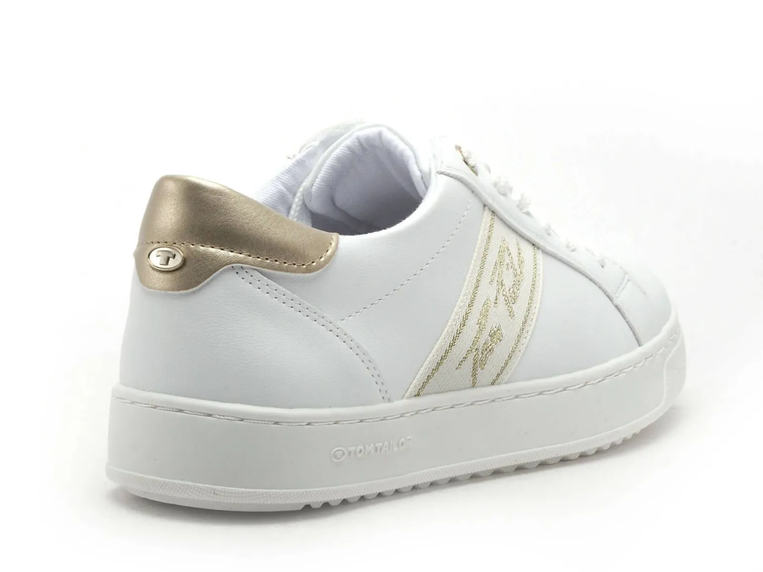 Tom Tailor 5390470030 Blanc Baskets Basses Femme
