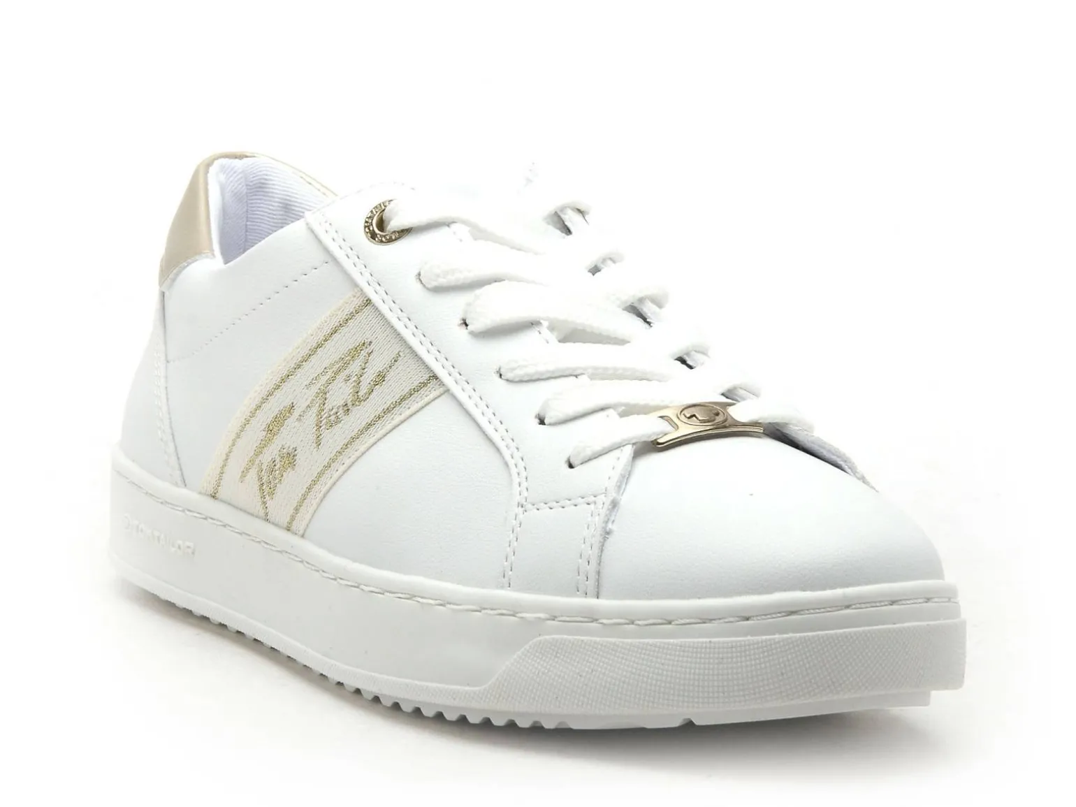 Tom Tailor 5390470030 Blanc Baskets Basses Femme
