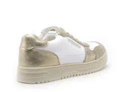 Tom Tailor 7490010018 Blanc et Or Baskets Basses Femme