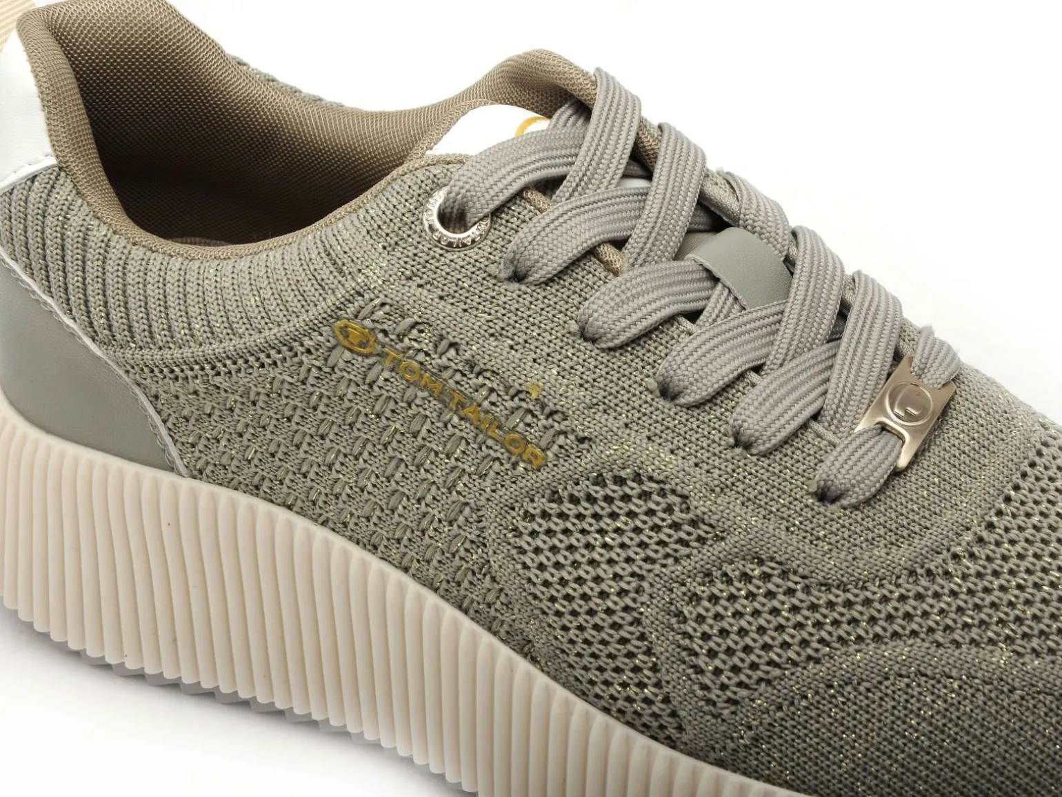 Tom Tailor 7490280015 Kaki Baskets Basses Femme