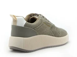 Tom Tailor 7490280015 Kaki Baskets Basses Femme