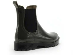 Verbenas Bottes de pluie GAUDI BRILLO Kaki Boots et Bottines Plates Femme