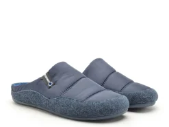 Verbenas Chaussons EARTH ACOLCHADO PICOS Bleu Chaussons Homme