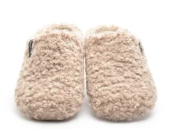 Verbenas Chaussons YORK CURLY Marron Chaussons Femme