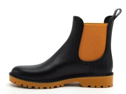 Verbenas GAUDI MAT BICOLOR Noir Boots et Bottines Plates Femme