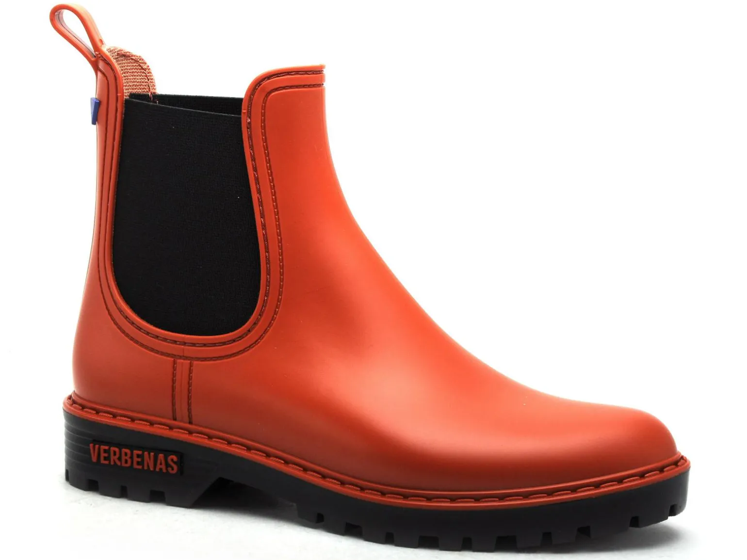 Verbenas GAUDI MAT BICOLOR Orange Boots et Bottines Plates Femme