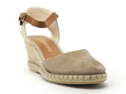 Verbenas MALENA Beige Sandales à Talons Femme