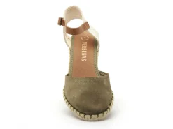 Verbenas MALENA Kaki Sandales à Talons Femme
