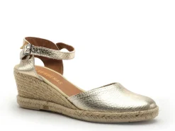 Verbenas MALENA NUCLEO METAL Or Sandales à Talons Femme