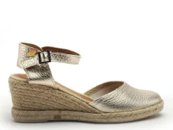 Verbenas MALENA NUCLEO METAL Or Sandales à Talons Femme