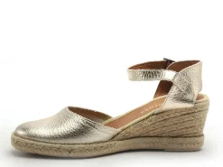 Verbenas MALENA NUCLEO METAL Or Sandales à Talons Femme