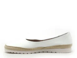 Verbenas NADIA NUCLEO Blanc Ballerines Femme