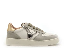 Victoria Baskets MADRID SER METAL Kaki Baskets Basses Femme