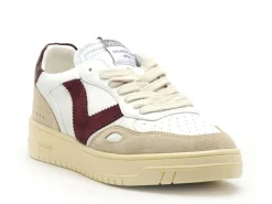 Victoria Baskets SEUL EFECT PIEL SER Bordeaux Baskets Basses Femme