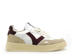 Victoria Baskets SEUL EFECT PIEL SER Bordeaux Baskets Basses Femme