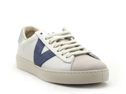 Victoria BERLIN PIEL ET SERRAJE 1126142 Bleu Baskets Basses Femme