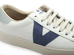 Victoria BERLIN PIEL ET SERRAJE 1126142 Bleu Baskets Basses Femme