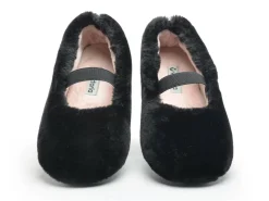 Victoria Chaussons 1048106 GIMNASIA CASA PELO SOFT Noir Chaussons Fille