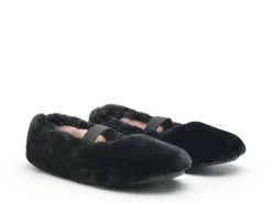 Victoria Chaussons 1048106 GIMNASIA CASA PELO SOFT Noir Chaussons Fille