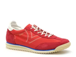 Victoria SATURNONYLON 1158108 Rouge Baskets Basses Femme