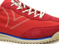 Victoria SATURNONYLON 1158108 Rouge Baskets Basses Femme