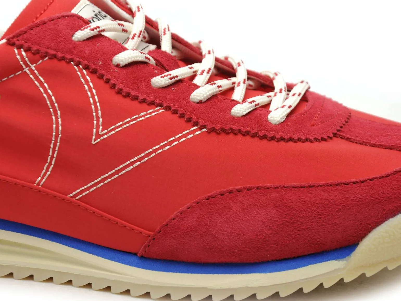 Victoria SATURNONYLON 1158108 Rouge Baskets Basses Femme