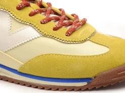Victoria SATURNO NYLSER 1158110 Jaune Baskets Basses Femme