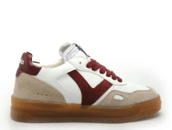 Victoria SEUL EFECT PIEL SER Bordeaux Baskets Basses Femme
