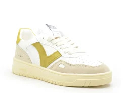 Victoria SEUL EFECT PIEL SER Kaki Baskets Basses Femme