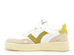 Victoria SEUL EFECT PIEL SER Kaki Baskets Basses Femme