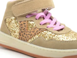 Victoria 1124127 TIEMPO BOTIN SERRAJE CO Beige Baskets Montantes Fille
