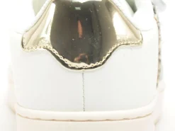 Victoria 1124106 TIEMPO EFECTO PIEL FANTA Blanc Baskets Basses Fille