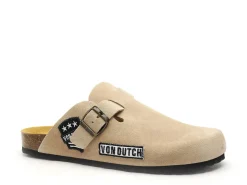 Von Dutch Sabot VABEX Beige Mules Homme