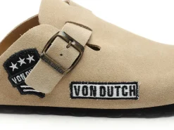 Von Dutch Sabot VABEX Beige Mules Homme