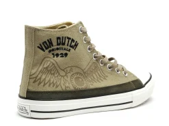 Von Dutch VINET Kaki Baskets Montantes Homme