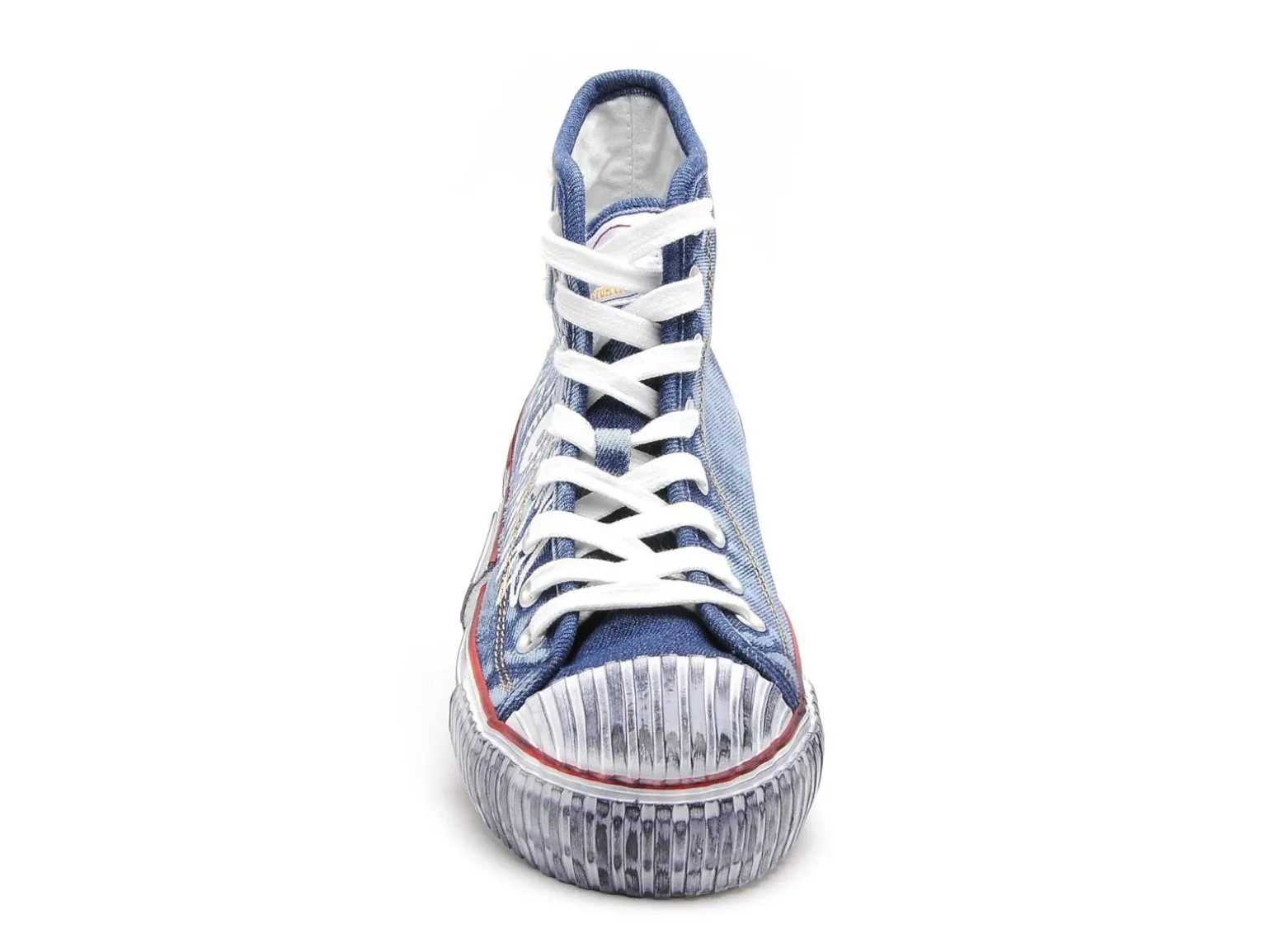 Von Dutch VINTO Bleu Baskets Montantes Homme