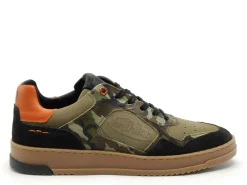 Von Dutch VIRAM Kaki Baskets Basses Homme