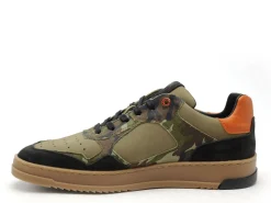 Von Dutch VIRAM Kaki Baskets Basses Homme