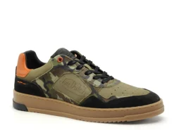 Von Dutch VIRAM Kaki Baskets Basses Homme
