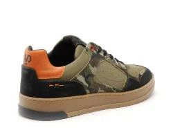 Von Dutch VIRAM Kaki Baskets Basses Homme