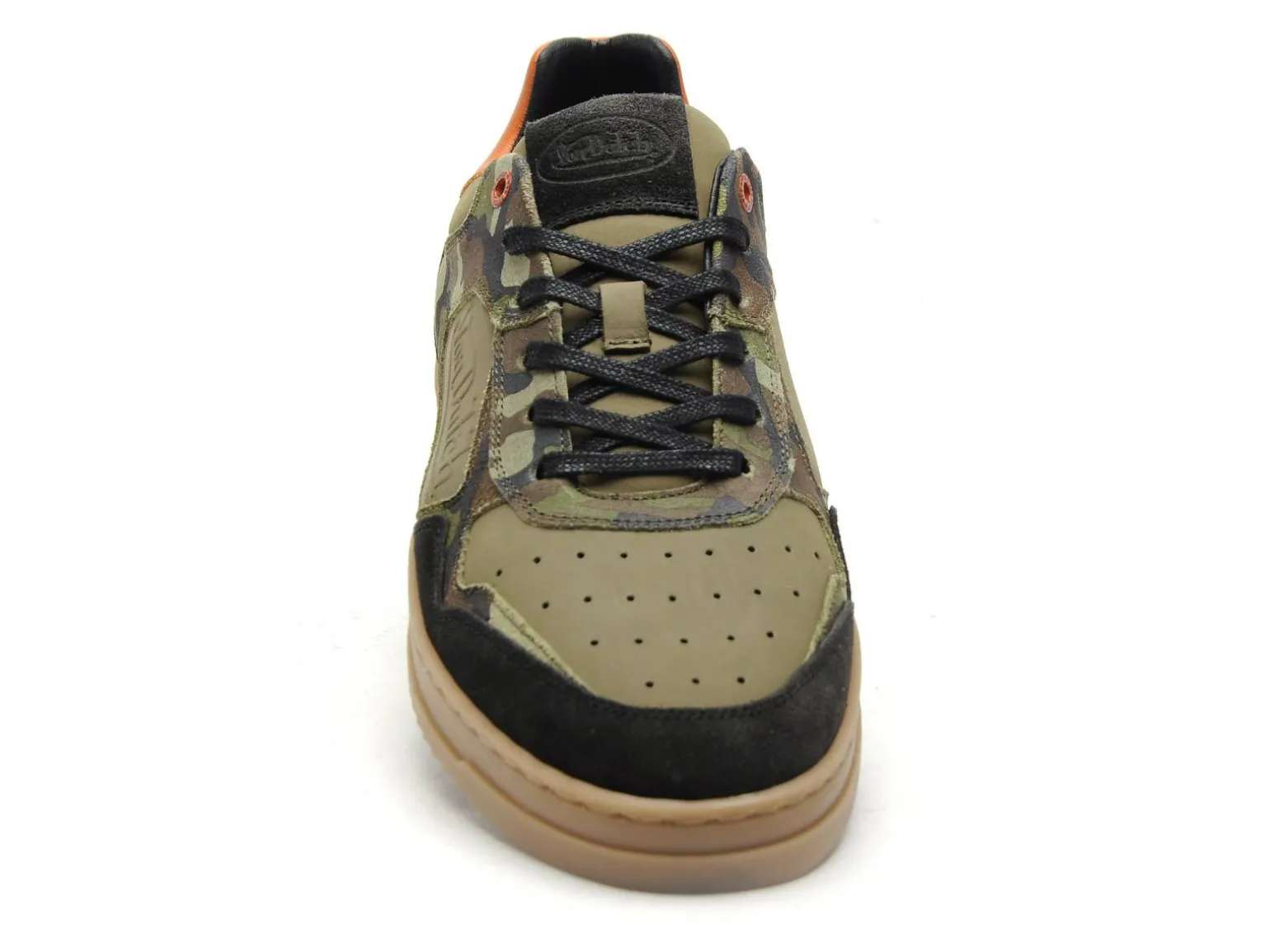 Von Dutch VIRAM Kaki Baskets Basses Homme