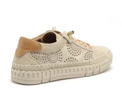Yokono FLOW 100 Beige Baskets Basses Femme