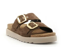 Yokono TUNES130 Marron Mules et Sabots à Talons Femme